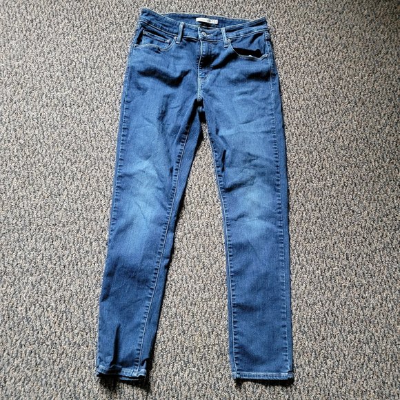 Levi's Premium Midrise Skinny Jeans Size 12 - Picture 4 of 13
